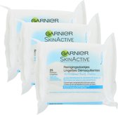 Garnier SkinActive Reinigingsdoekjes (3 Stuks - Voor normale en gecombineerde huid)