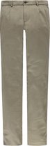 Steppin' Out Mannen Broek Classic Chino w/Pleats Groen Katoen Maat: 48