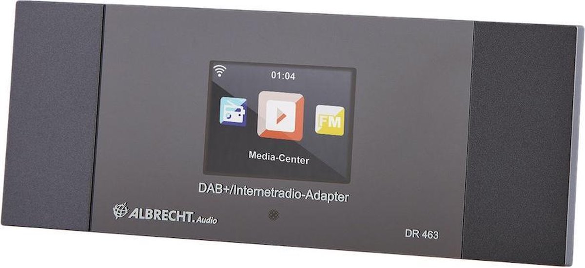 Albrecht DR 463 Internet - DAB+ radio adapter met Bluetooth en Spotify connect voor de HiFi installatie