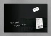 glasmagneetbord Sigel Artverum 600x400x15mm zwart SI-GL120