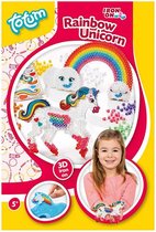 Totum Strijkkralen Set Unicorn 3d Multicolor 3-delig