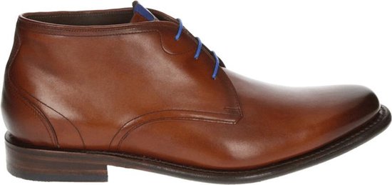 Floris van Bommel Hommes Chaussures à lacets Couleur: Cognac Taille: 46 |  bol