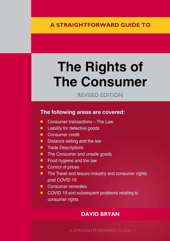 A Straightforward Guide to the Rights of the Consumer - cover