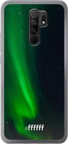 6F hoesje - geschikt voor Xiaomi Redmi 9 -  Transparant TPU Case - Northern Lights #ffffff
