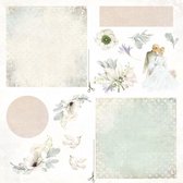 CP-ST07 SWEET TIME 10pcs of sheet of elements to be cut out 12X12