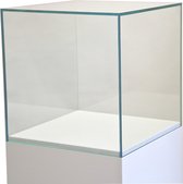 Glazen vitrinekap, 35 x 35 x 35 cm (lxbxh), 6mm glas