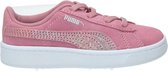 Puma Sneakers - Maat 22 - Meisjes - roze - wit