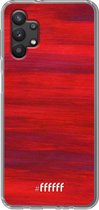 6F hoesje - geschikt voor Samsung Galaxy A32 5G -  Transparant TPU Case - Scarlet Canvas #ffffff