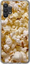 6F hoesje - geschikt voor Samsung Galaxy A32 5G -  Transparant TPU Case - Popcorn #ffffff