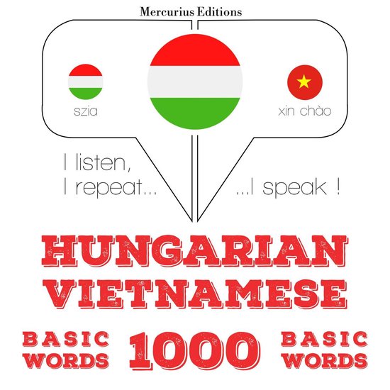 Magyar - vietnami: 1000 alapszó - cover