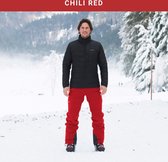 Cortazu Mountain Shell Broek Chili Rood | Heren warme outdoor wintersport broek waterdicht & winddicht.