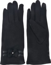 Modieuze handschoenen - handschoenen - zwart - 8x24x