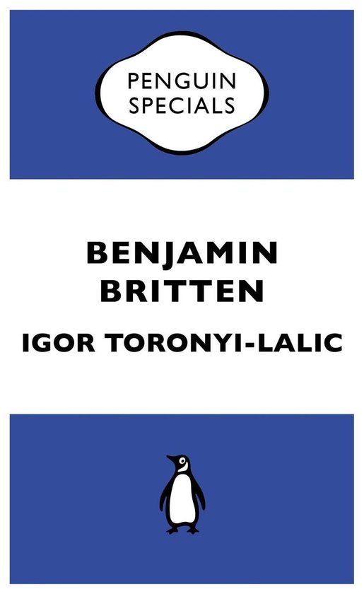 Benjamin Britten (Penguin Special) - cover