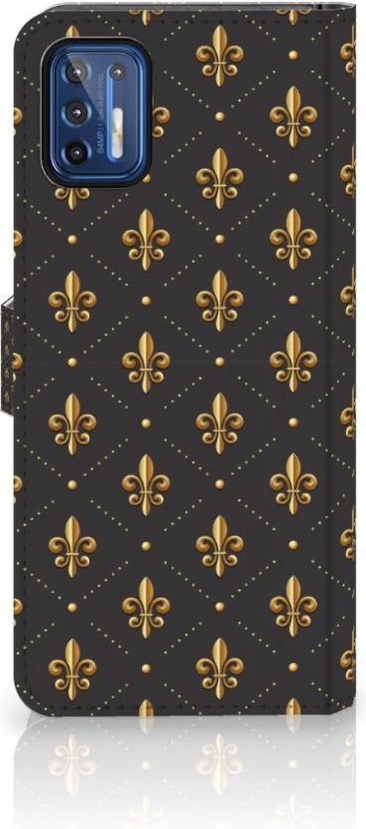 Motorola Moto G9 Plus Telefoon Hoesje Franse Lelie