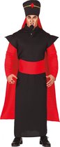 Fiestas Guirca - Kostuum Desert Villain (zwart rood) - L
