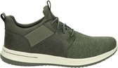 Skechers Delson Camben Heren Veterschoenen - Groen - Maat 44