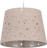 Relaxdays hanglamp sterren - kinderhanglamp - E27 fitting - plafondlamp kinderkamer - roze