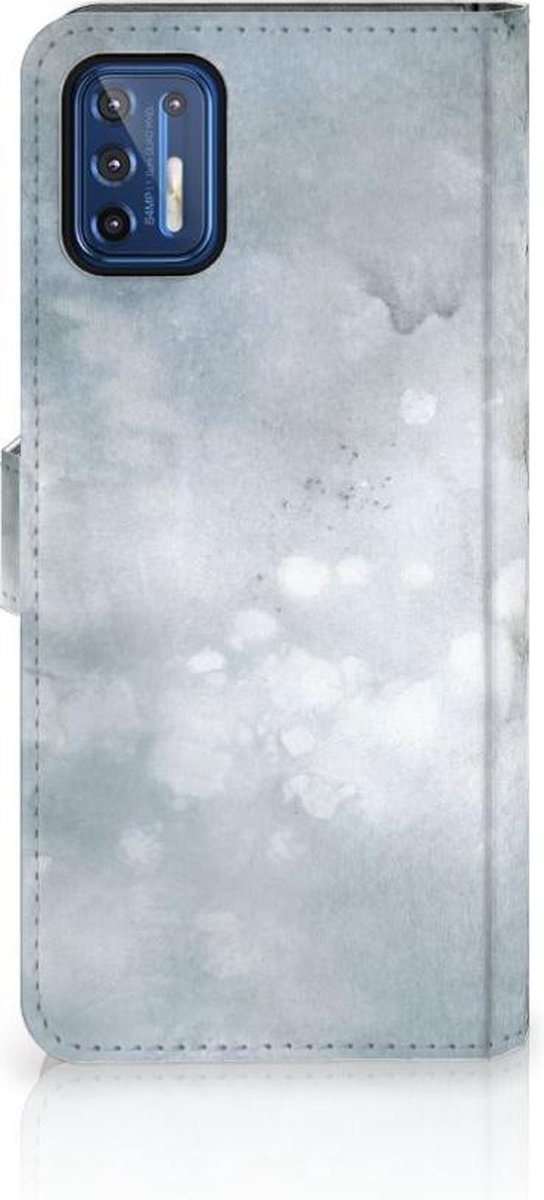 Hoesje Motorola Moto G9 Plus Painting Grey