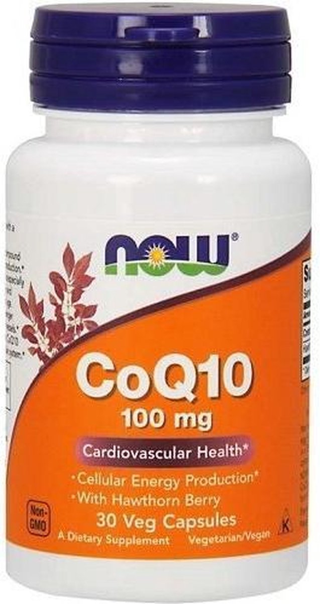 Goedkoopste CoQ10 100mg with Hawthorn Berry 30v-caps