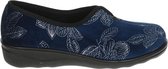 Romika ROMISANA 78 - Volwassenen Dames pantoffels - Kleur: Blauw - Maat: 38
