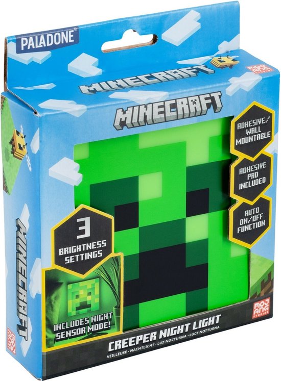 Minecraft Creeper Nachtlamp van Minecraft — afbeelding 2