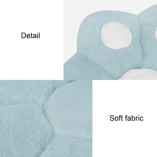 Nolon Fem Stoelkussen Bouclé Beige - Voor Binnen - Zitkussen Eetkamer
