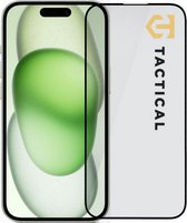 Tacticals Tempered Glass Shield 5D - Apple iPhone 15 (6.1") - Zwart