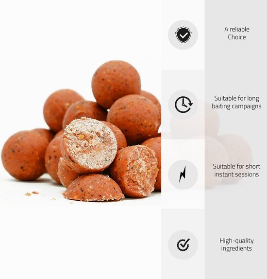 Tasty Baits - Killer Krill - Boilies- - 20mm - 10kg - Karper Aas - Karper Lokvoer - Karpervissen van Merkloos — afbeelding 3