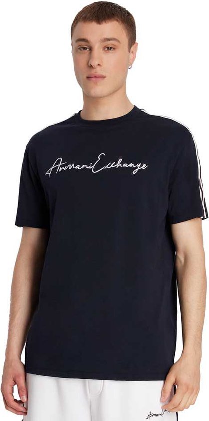 Armani Exchange 6rztlm-zj8ez T-shirt Met Korte Mouwen Zwart S Man