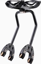 Rack arrière Aeroe Spider - version FAT - solide comme le roc - pour cadres en aluminium et carbone - facile à monter et à descendre de votre vélo