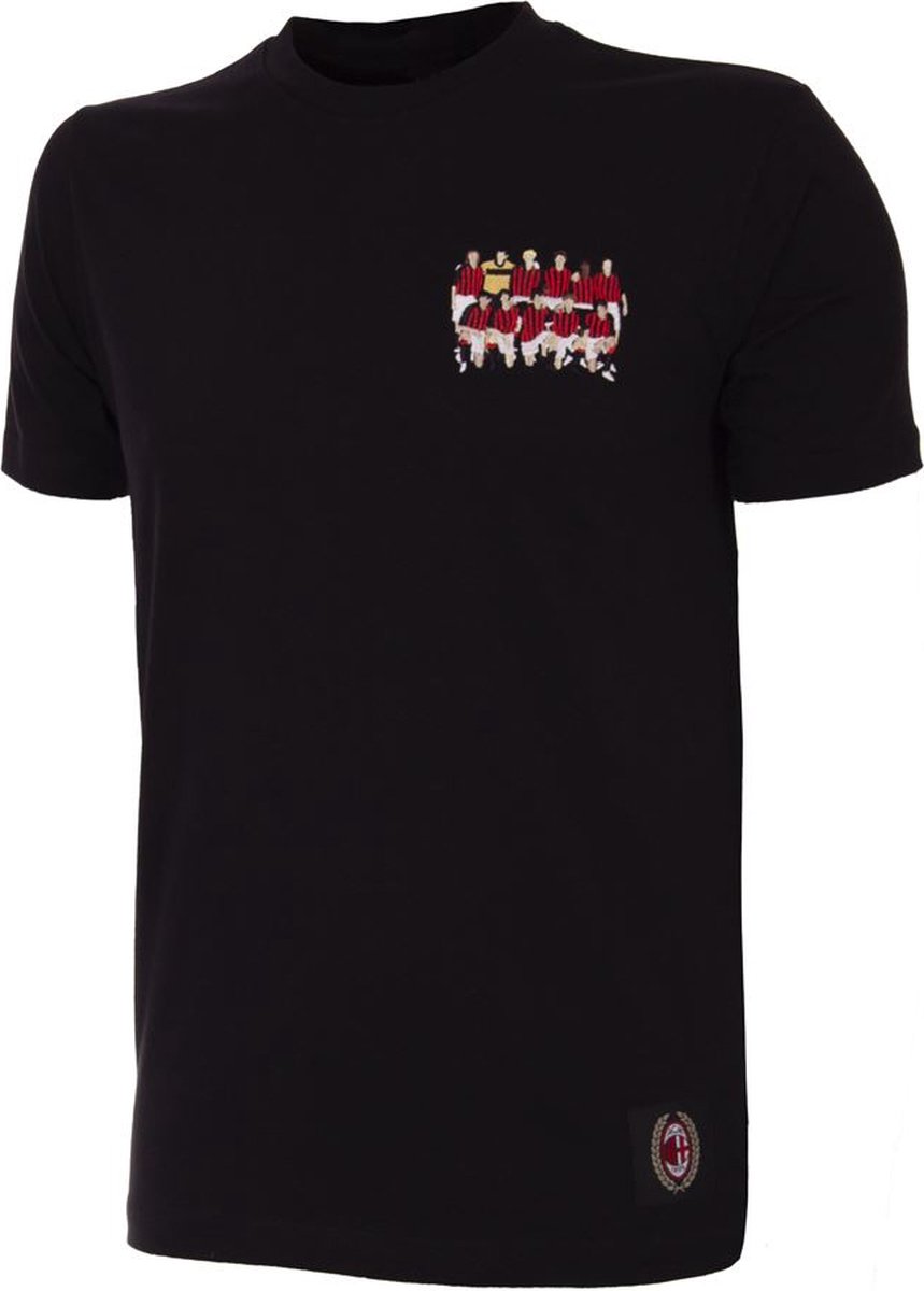 COPA - AC Milan Coppa 2003 Team Embroidery T-shirt - M - Zwart