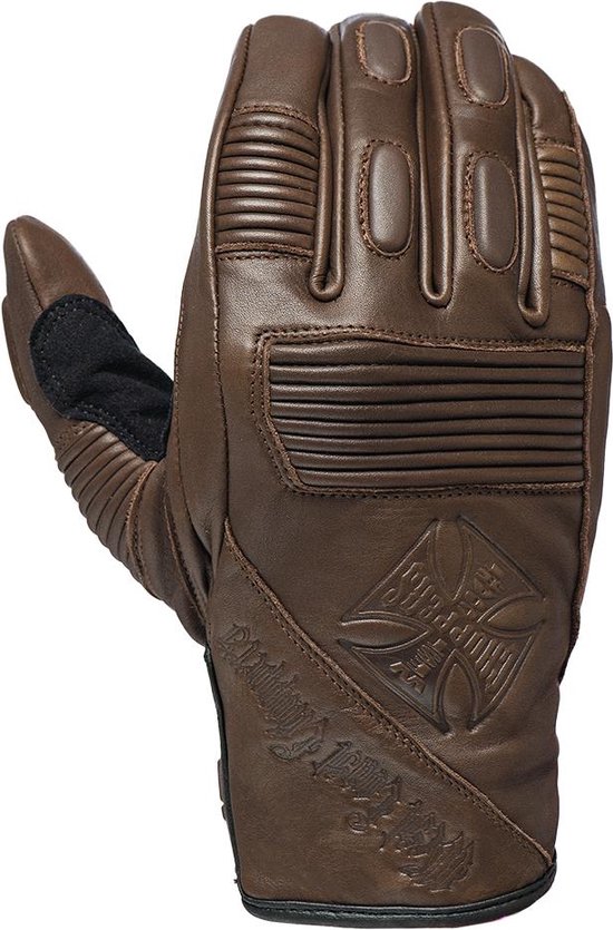 Flexible Leder Motorrad Motorrad Handschuhe Mit Knöchelschutz