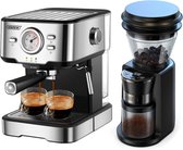 Bol.com Coffee Grinder & Coffee Machine - Turkse Koffiezetapparaat Bonen Maler 34 Standen - French Press Koffie Apparaat aanbieding