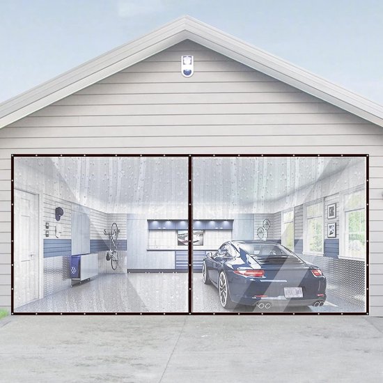 Transparant versterkt zeil: ideaal voor pergola-afdekkingen