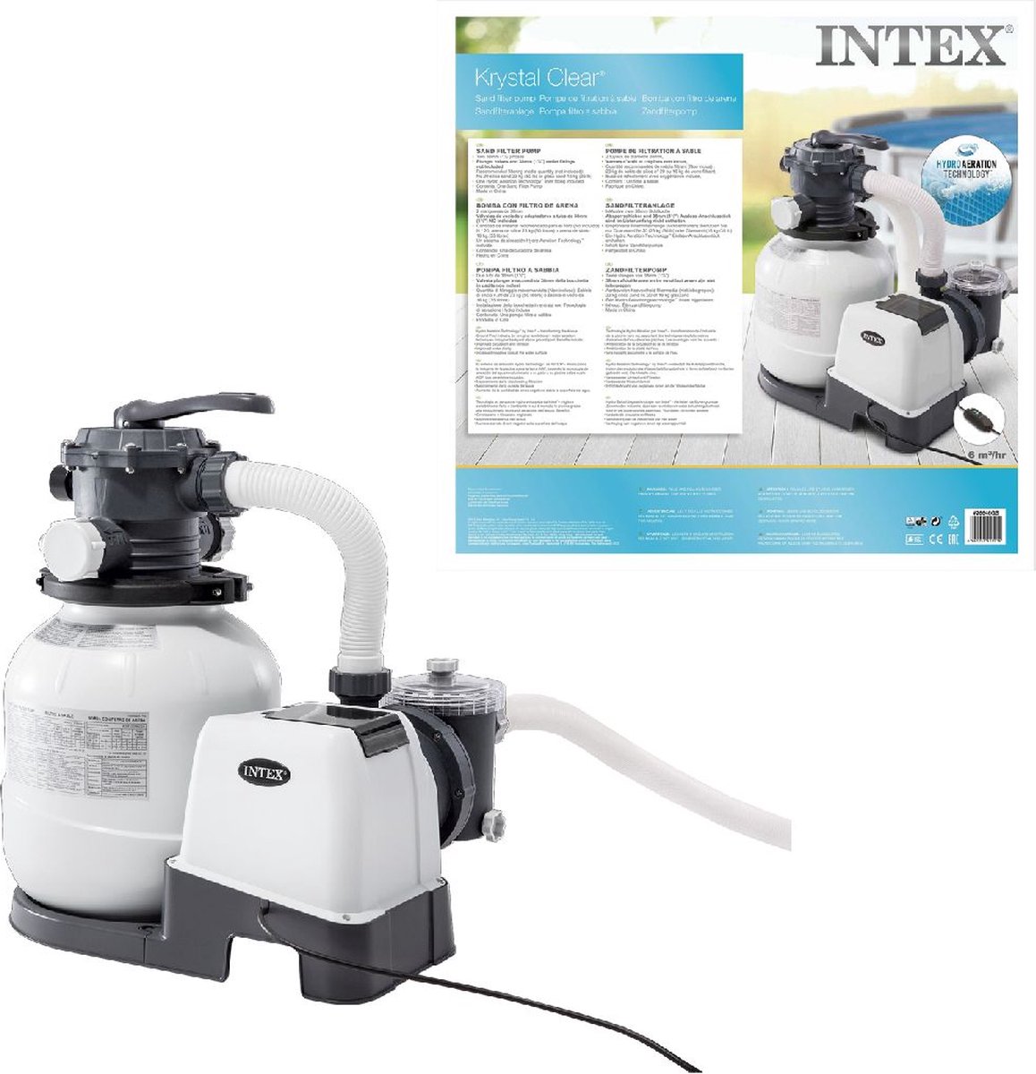 Intex L&G FR 26646FR Sand Filter White