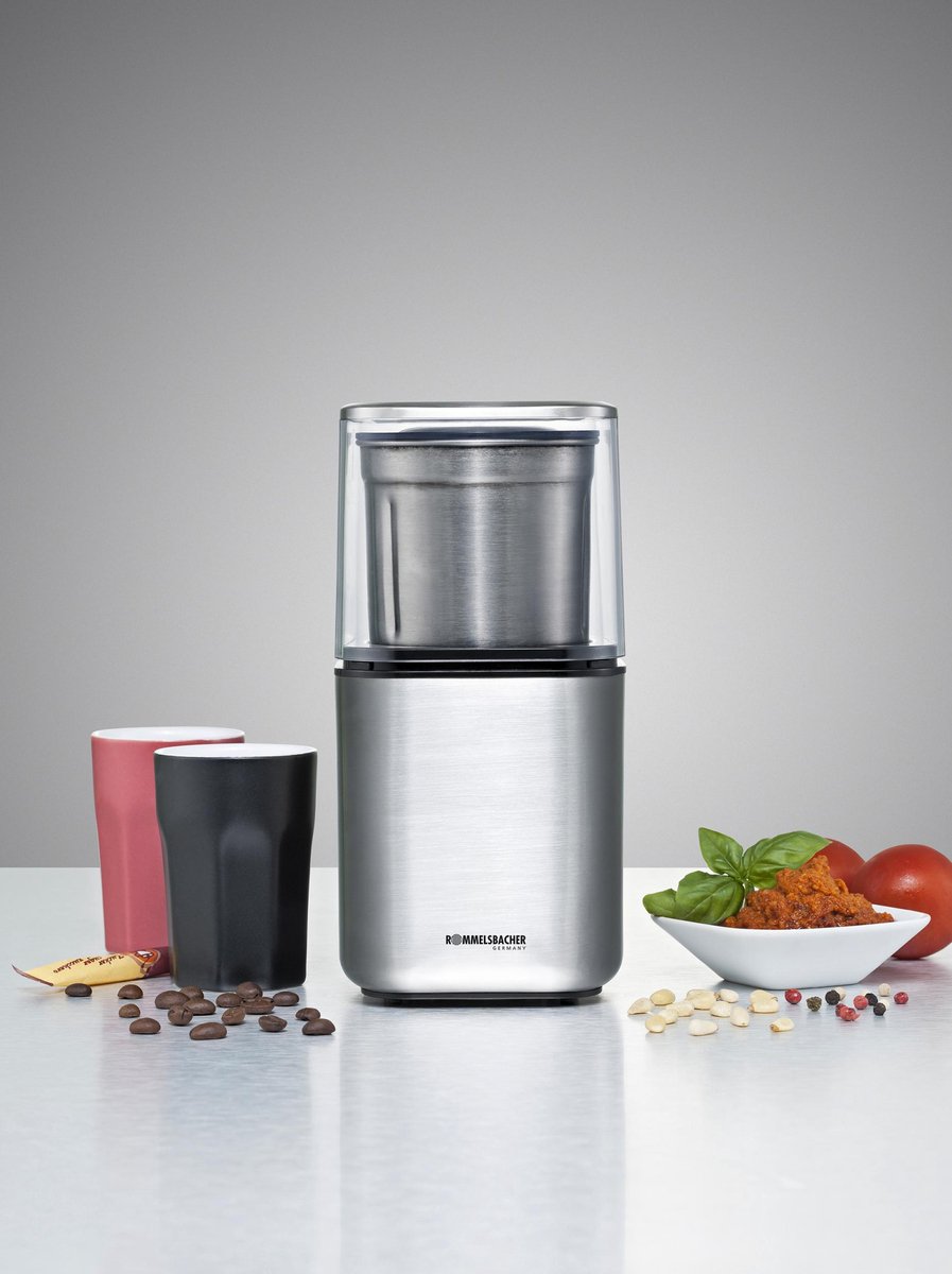 ROMMELSBACHER EGK 250: 2 Behälter, Gewürze & Kaffee mahlen