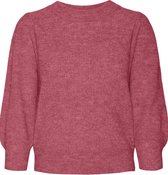 Vero Moda Trui Vmvigga 3/4 Rib Pullover Ga Boo Rep 10277742 Raspberry Sorbet Dames Maat - XL