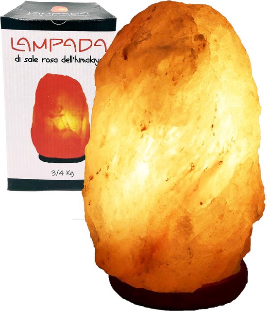 Lexium Zoutlamp - Zoutlamp Himalayazout - Zoutlampen - Zoutlamp Nachtlampje - Zout Lamp - Zoutlampje