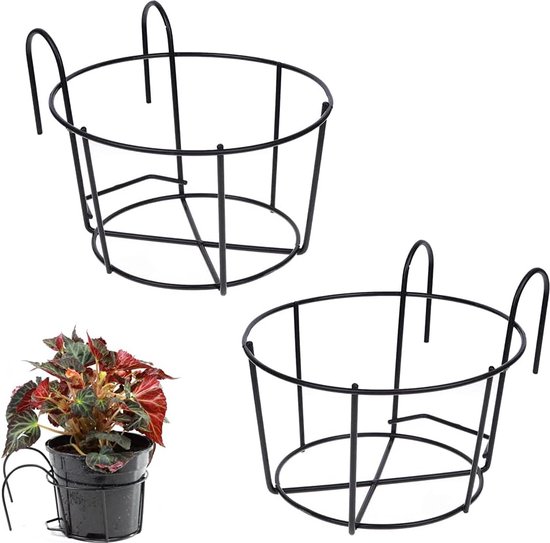 HS Potterie Athene bloempot keramiek 39x39cm zwart kopen? - tuincentrum