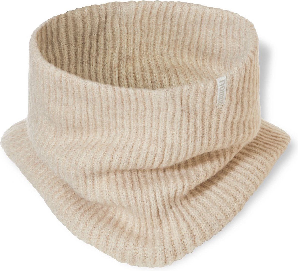 NOMAD® Turoa Colsjaal Dames Beige | Winter Warm & Zacht | Gebreide Wolmix