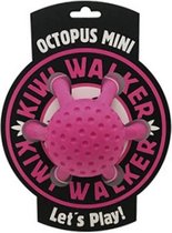 Kiwi Walker - Let's Play - Hondenspeelgoed - Octopus - Roze - 13cm