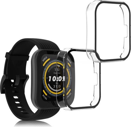 Huami Amazfit Bip S / Bip U / Bip Lite/ POP Pro GTS 4 3 2 Mini Plating Full Tpu Case Clear Slim Cover Casing Accessories I.79476794