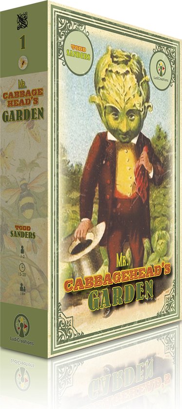 Mr Cabbagehead's Garden - Kaartspel - Engelstalig - LudiCreations