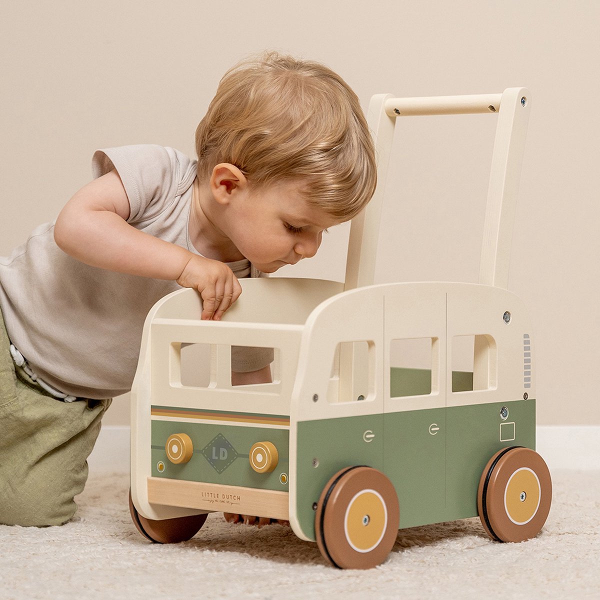Little Dutch - Vintage Loopwagen - FSC — afbeelding 8