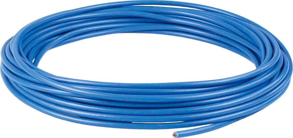 AS Schwabe 30040 Aansluitkabel 1 x 1.5 mm² Blauw 5 m