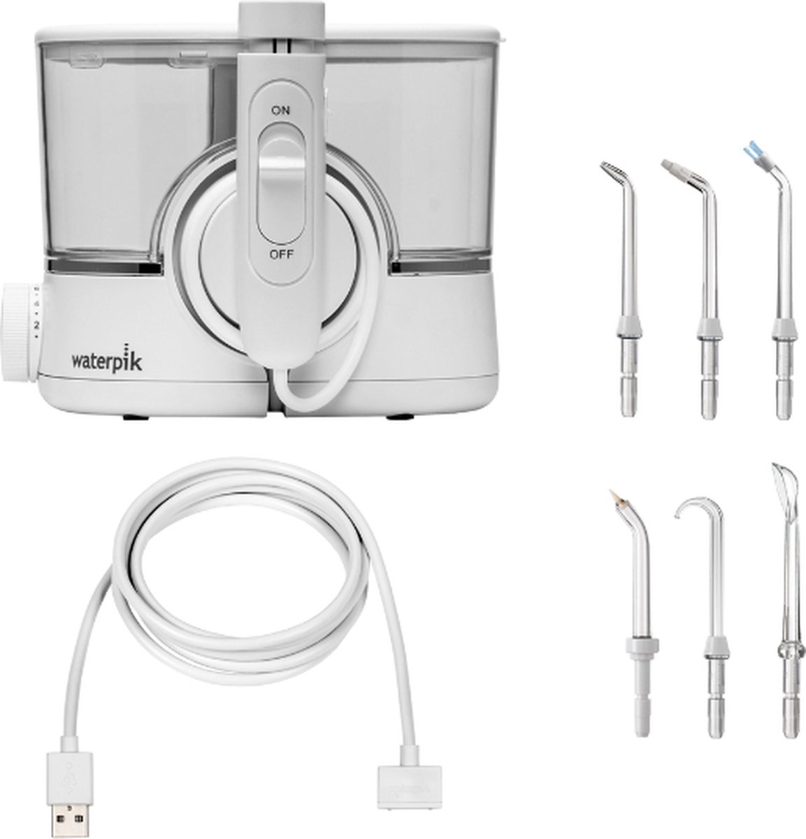 Waterpik WF-11 ION: draadloze waterflosser met 4 weken batterij thumbnail 3