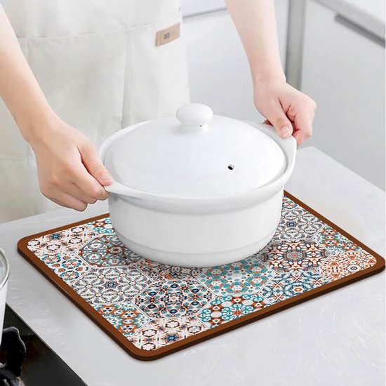 Keukenaanrecht Servies Droogmat, Droogmat voor Aanrecht, Antislip en