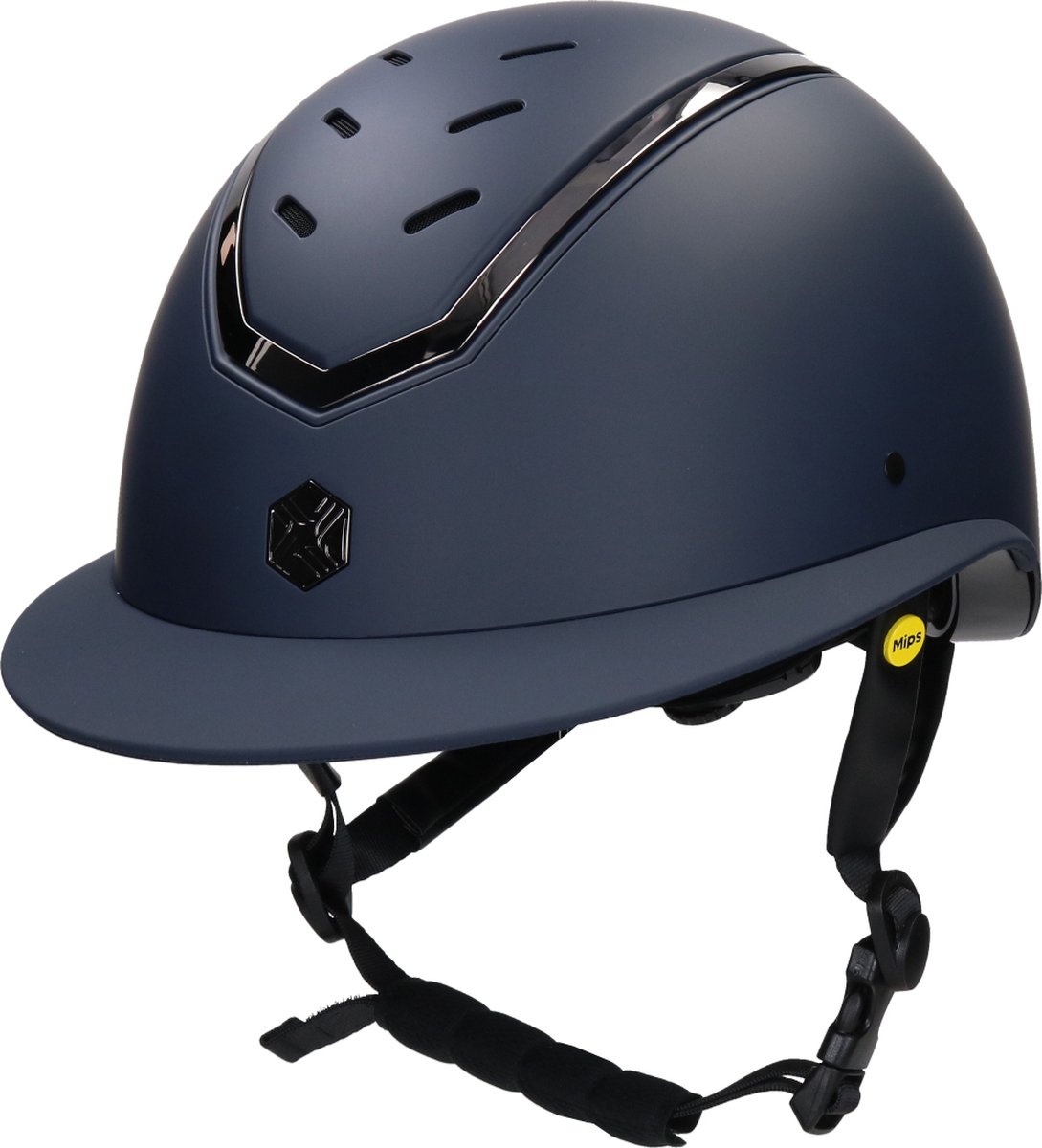 CHARLES OWEN KYLO MATTE WIDE PEAK VEILIGHEIDSHELM MET MIPS Donkerblauw