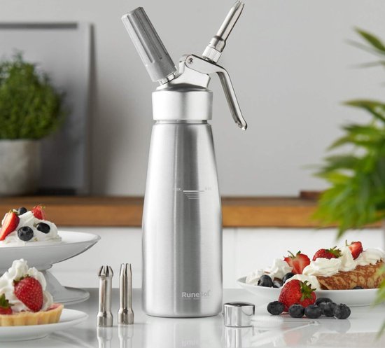 250 Ml Sifón De Cocina Espumas Dispensador Portátil De Crema | Cuotas