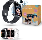 KidWorld Smartwatch Kinderen Zwart | GPS | IP67 Waterdicht | 450 mAh Batterij | HD-Camera | Kinder smartwatch